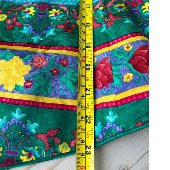 Safe Silk by Adrianna Papell Vintage Designer Silk Jacket - Size 14 Petite - Picture 6 of 9